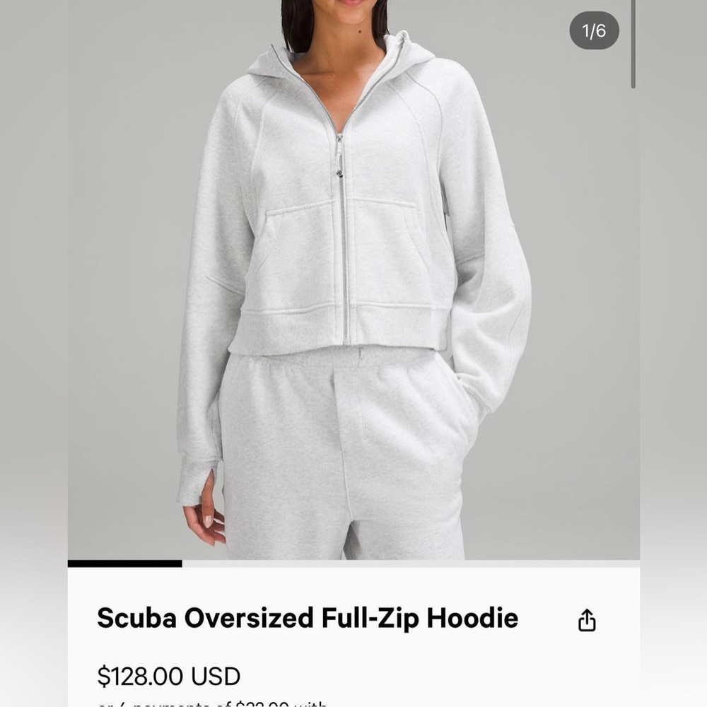 Lululemon Scuba Hoodie